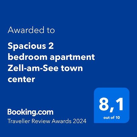 Spacious 2 Bedroom Apartment Zell-Am-See Town Center Zell am See Exteriör bild